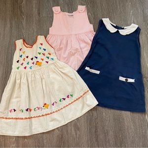Three adorable 4T dresses
